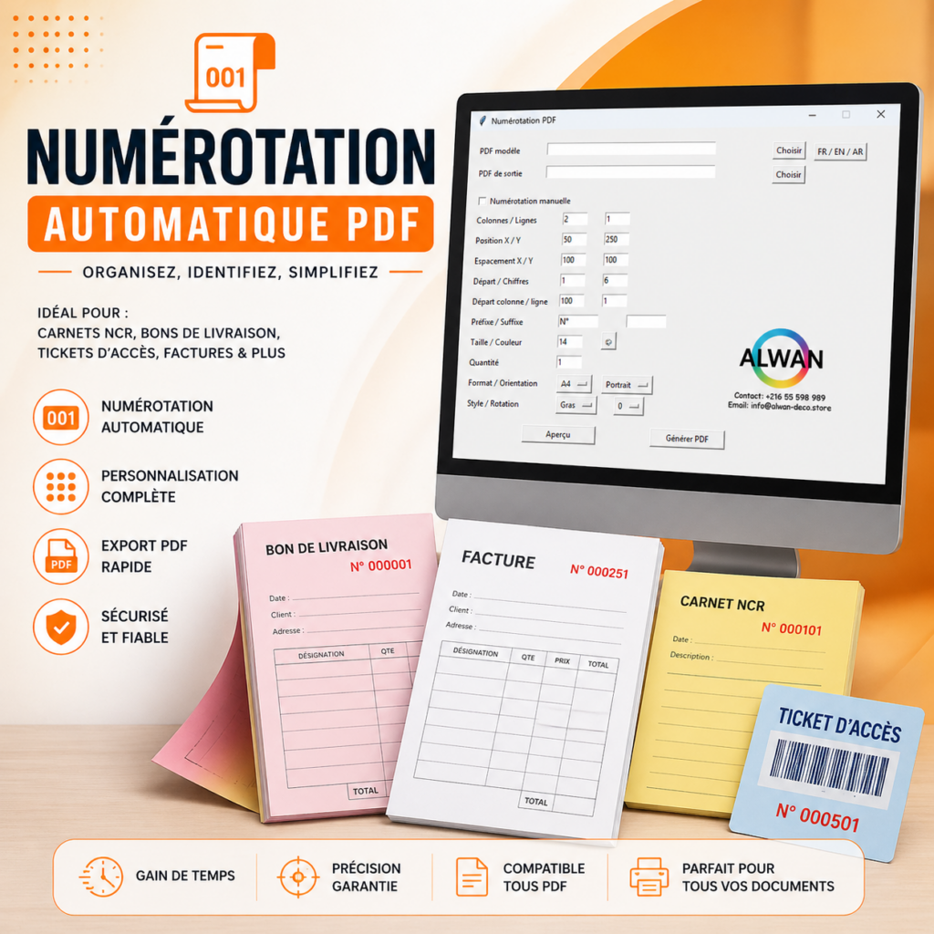 Numérotation PDF