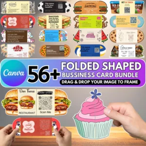 Folded Business Card