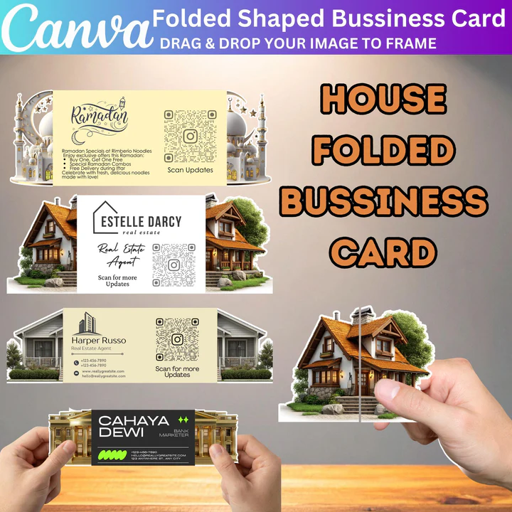 Folded Business Card – Image 2