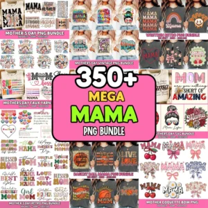 Trendy Mama PNG